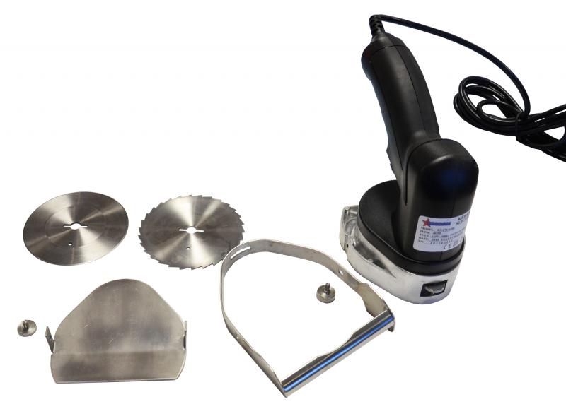 Kebab Cutter with Round Stainless Steel and Serrated Blade